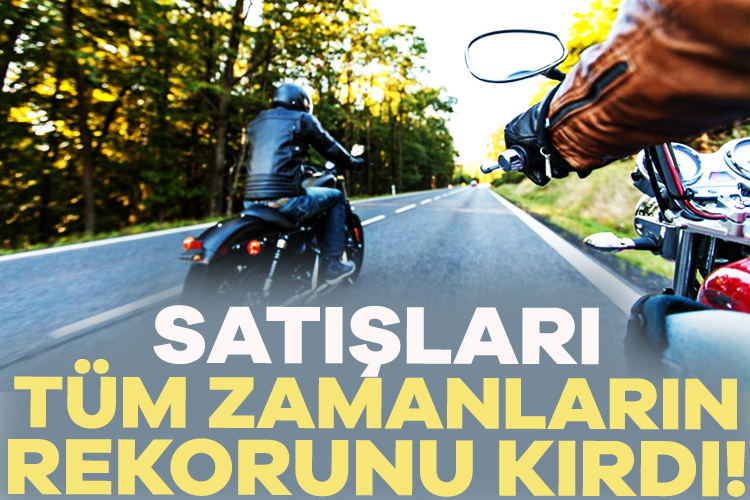 2024 yılında trafiğe kaydı yapılan motosiklet oranı yüzde 26 arttı.