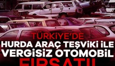 TBMM hurda araç teşvikini gündemine tekrardan getirdi. Uzun yıllardır spekülasyonlara
