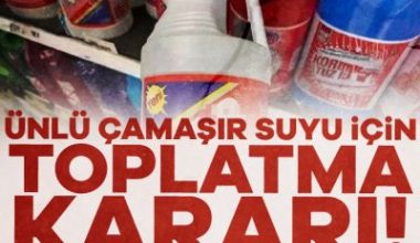 Tarım ve Orman Bakanlığı, Güvensiz Ürün Bilgi Sistemi'ne yaptığı bildirim