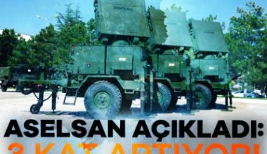 Türk savunma sanayiinin devlerinden ASELSAN, Kamuyu Aydınlatma Platformu'na yeni radar