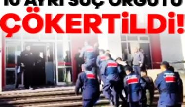 İçişleri Bakanı Ali Yerlikaya, son 15 günde "Hücre" operasyonlarında 10