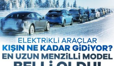 Norveç'te gerçekleştirilen kayda değer bir testle, zorlu kış koşullarında en