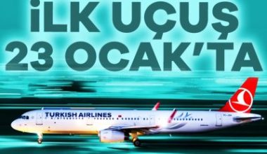 Ulaştırma ve Altyapı Bakanı Abdulkadir Uraloğlu, Türkiye'den Şam'a ilk uçuşun