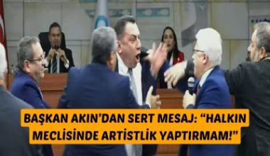 Balıkesir Büyükşehir Belediye Meclisi’nin Ocak Ayı birinci oturumu gergin anlara
