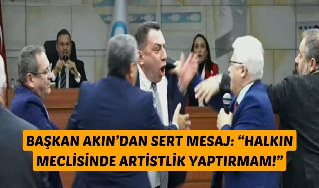 BAŞKAN AKIN’DAN SERT MESAJ: “HALKIN MECLİSİNDE ARTİSTLİK YAPTIRMAM!” Balıkesir Büyükşehir Belediye Meclisi’nin Ocak Ayı birinci oturumu gergin anlara