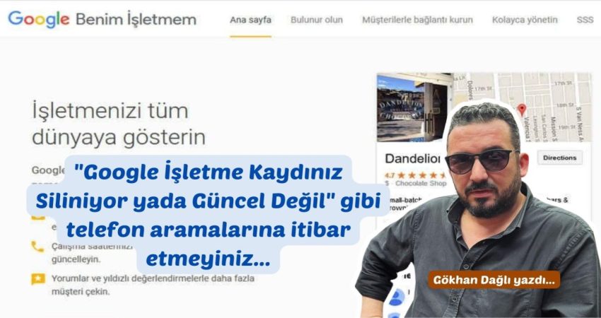 İşletmelerin dijital ortamda varlığını sürdürebilmesi için Google İşletme kaydı çok