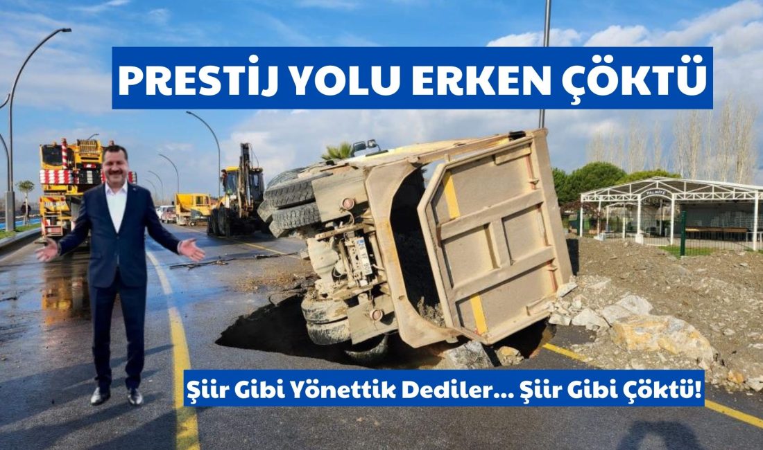 YÜCEL YILMAZ’IN PRESTİJ YOLU ERKEN ÇÖKTÜ Şiir Gibi Yönettik Dediler... Şiir Gibi Çöktü! Balıkesir Büyükşehir Belediyesi'nin