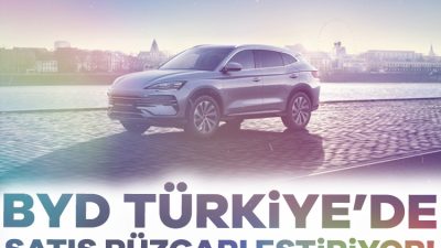 Çinli otomobil üreticisi BYD, Türkiye'de Kasım sonundan itibaren teslimatına başladığı