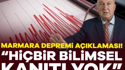 Prof. Dr. Övgün Ahmet Ercan, olası İstanbul depremiyle ilgili "Günümüzde