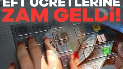 Bankaların farklı bankalara gerçekleştirilen para transferi işlemlerinde uyguladıkları EFT ücretlerine