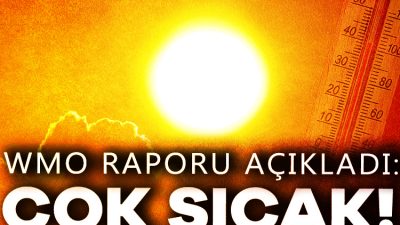 Dünya Meteoroloji Örgütü (WMO), yüzey sıcaklığının sanayi öncesi ortalamasının yaklaşık