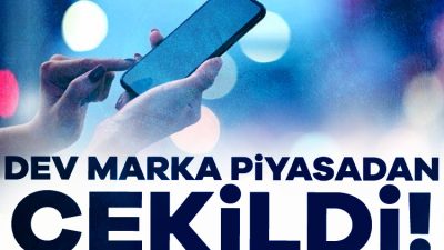 Bir dönem milyonlarca kullanıcının ceplerinde yer alan marka piyasaya veda