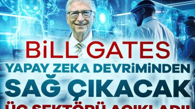 Microsoft'un kurucu ortağı Bill Gates, yapay zeka devrimine karşı yalnızca
