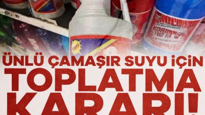 Tarım ve Orman Bakanlığı, Güvensiz Ürün Bilgi Sistemi'ne yaptığı bildirim
