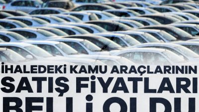 İhtiyaç fazlası kamu araçlarının satışında merak edilen ayrıntılar netleşiyor. Tasarruf