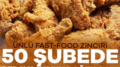 Fast-food zinciri Popeyes, İngiltere'deki 50 şubesinde bugün tam 20.000 ücretsiz