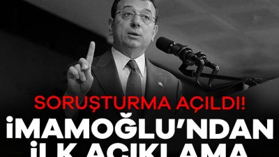 İstanbul Büyükşehir Belediye Başkanı (İBB) Ekrem İmamoğlu hakkında, bir televizyon