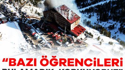 Bolu Kartalkaya Kayak Merkezi'nde 10 kişinin öldüğü 32 kişinin yaralandığı