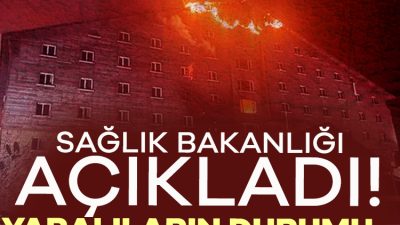 Sağlık Bakanlığı, Bolu Kartalkaya'da bir otelde gerçekleşen yangınla ilgili son