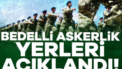 MSB duyurusuyla 2025 bedelli askerlik yerleri belli oldu. Sonuçlar e-Devlet