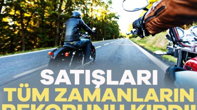 2024 yılında trafiğe kaydı yapılan motosiklet oranı yüzde 26 arttı.