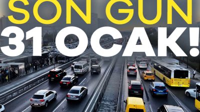 1 Ocak'ta başlayan 2025 yılı Motorlu Taşıtlar Vergisi'nin (MTV) ilk