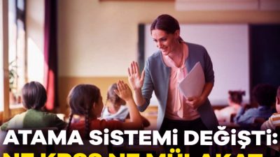 Öğretmen olma hayali kuranlar ve atama bekleyenleri yakından ilgilendiren haber