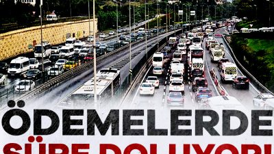 Motorlu taşıtlar vergisi ilk taksit ödemesinin süresi doluyor. Gecikme faizi