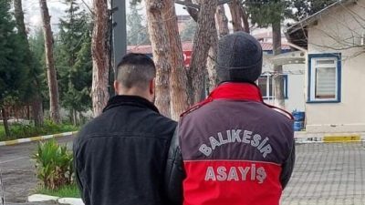 Balıkesir’de silahla yağma suçundan aranan ve 41 yıl kesinleşmiş hapis