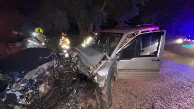 Balıkesir'in Bandırma ilçesine bağlı Edincik Mahallesi Düzler yolunda meydana gelen