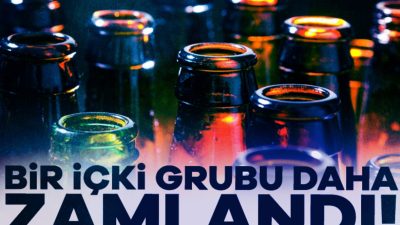 Bir içki grubuna daha zam geldi. Yeni yılla beraber bir