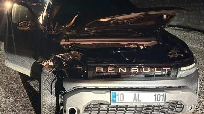 Balıkesir’in Sındırgı ilçesine bağlı Kertil Mahallesi yolunda akşam 21.15'de meydana