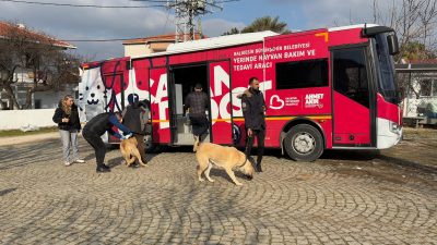 Balıkesir Büyükşehir Belediyesi Yerinde Hayvan Bakım ve Tedavi Aracı “Can