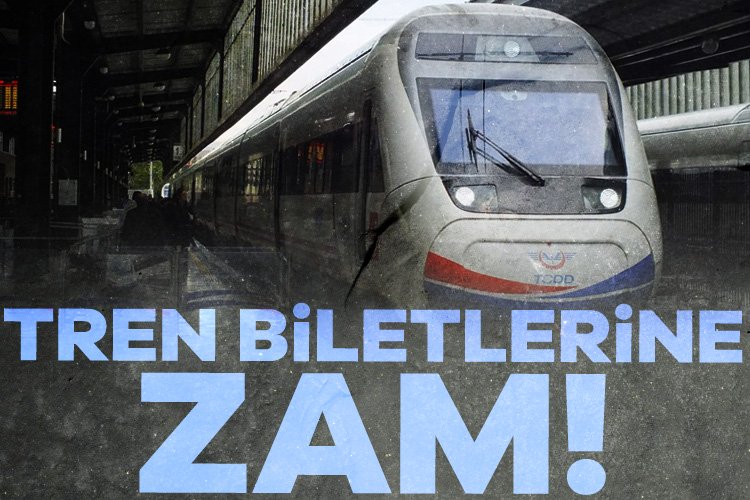 TCDD 2025 tarife: Tren biletlerine zam! Yüksek Hızlı Tren (YHT) fiyatları belli oldu! Yüksek Hızlı Tren (YHT), ana hat ve bölgesel tren bilet