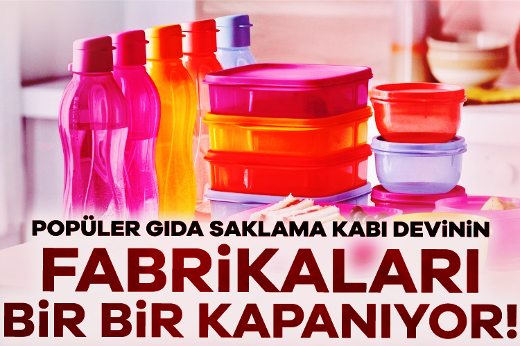 İflas eden Tupperware, o fabrikalarını da kapatıyor ABD merkezli gıda saklama kabı devi Tupperware'in 2024'ün son çeyreğinde