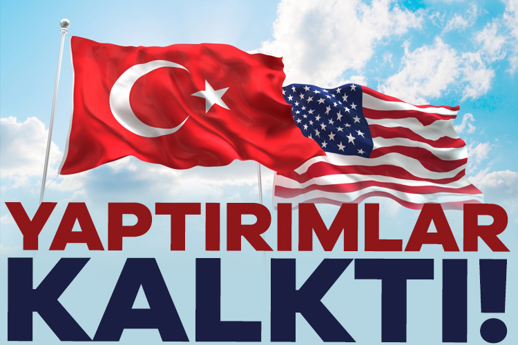 ABD, Türkiye yaptırımlarını kaldırdı ABD Başkanı Biden, Suriye'deki güncel duruma ilişkin ilave düzenlemelerin yer