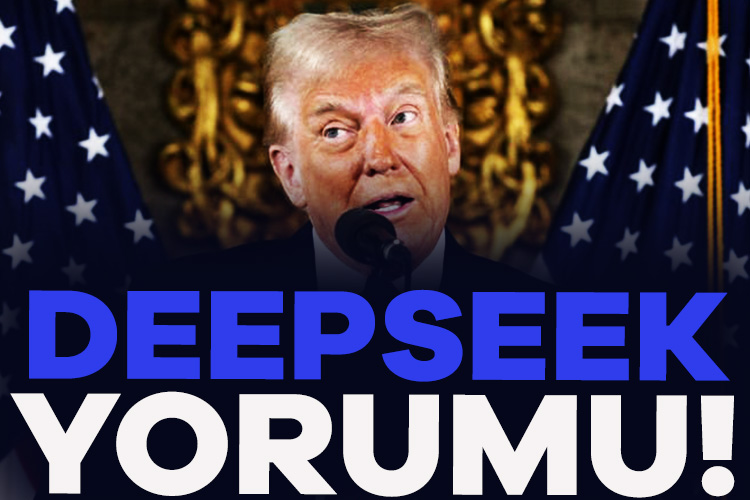 Trump’tan DeepSeek yorumu! Trump, DeepSeek'i Amerikan şirketleri için bir "uyandırma çağrısı" olarak nitelendirdi.