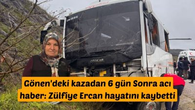 Balıkesir’in Gönen ilçesinde gece vardiyasında çalışan işçileri taşıyan servis aracının