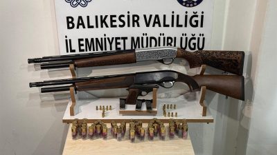 Balıkesir İl Emniyet Müdürlüğü’ne bağlı Havran İlçe Emniyet Müdürlüğü ekipleri,