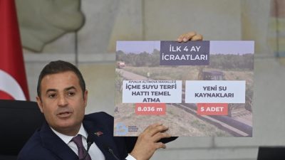 Balıkesir Su ve Kanalizasyon İdaresi (BASKİ), etkisini gösteren soğuk hava