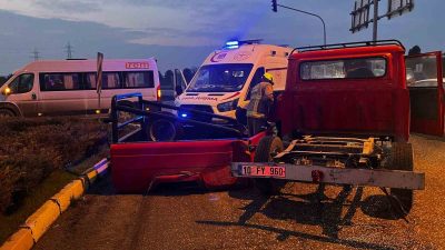 Balıkesir’in Altıeylül ilçesinde bulunan Organize Sanayi Bölgesinde sabah saatlerinde meydana