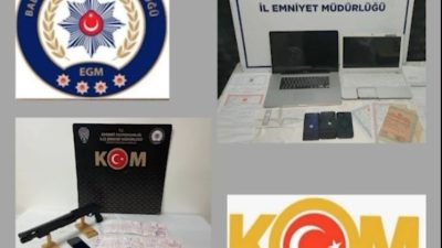 Balıkesir İl Emniyet Müdürlüğü Kaçakçılık ve Organize Suçlarla Mücadele (KOM)