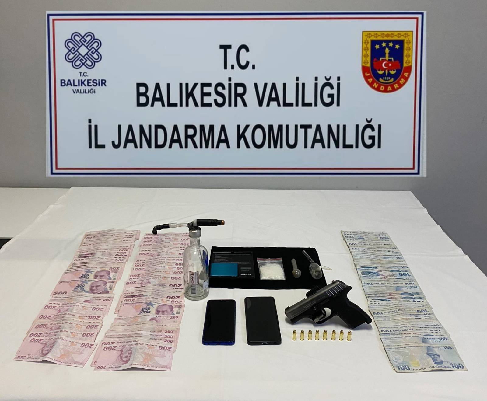 Balıkesir İl Jandarma Komutanlığı ekiplerince, 27 Ocak – 02 Şubat