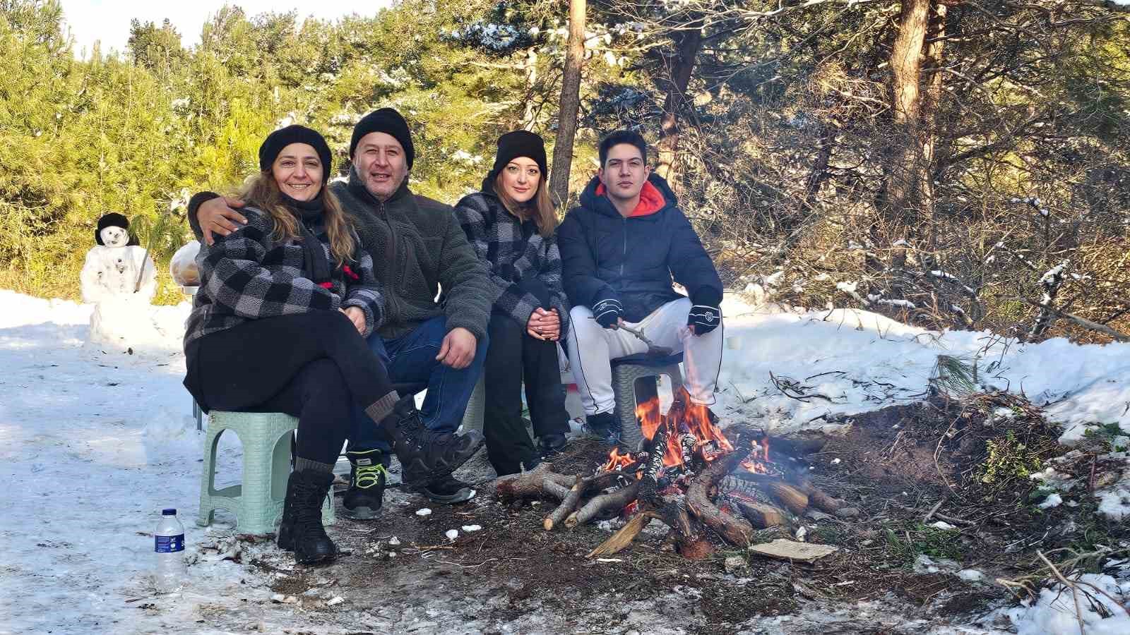 Balıkesir’in Bandırma ve Erdek bölgelerinde hafta sonu etkili olan kar