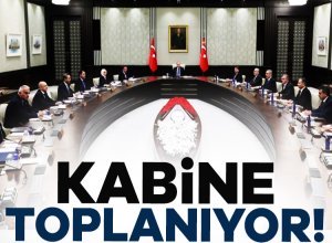 Cumhurbaşkanlığı Kabinesi Cumhurbaşkanı Recep Tayyip Erdoğan başkanlığında bugün toplanacak. Toplantının