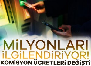 1 Şubat'tan itibaren EFT ve FAST ücretlerinden kredi kartı aidatlarına,