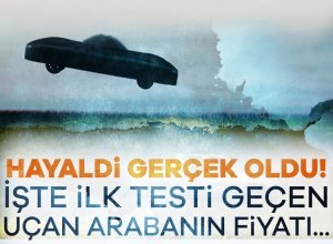 ABD'li Alef Aeronautics şirketi, uçan otomobil hayalini gerçeğe dönüştürdü. İlk