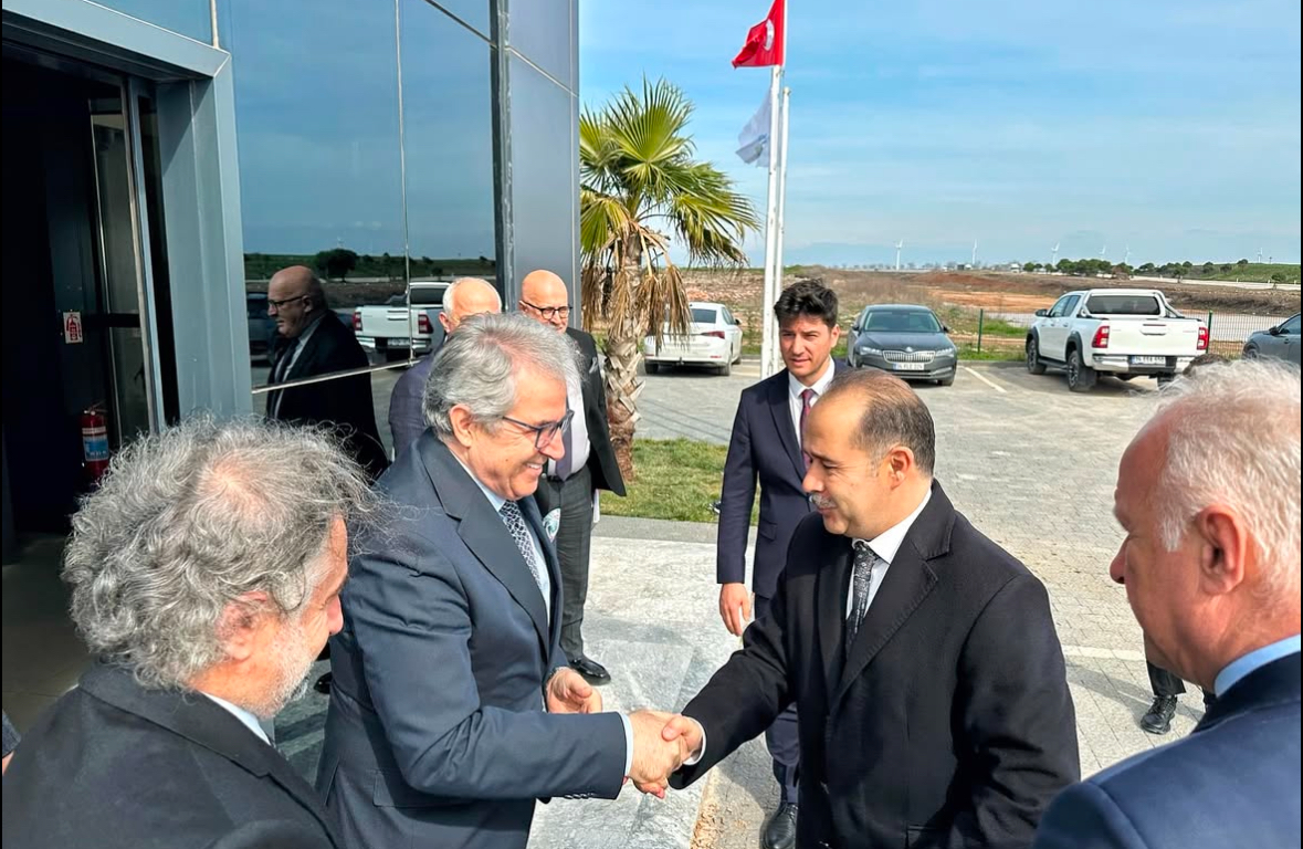Balıkesir’in Bandırma ilçesinde, Marmara Organize Sanayi Bölgesi’nde (OSB) sanayi ve