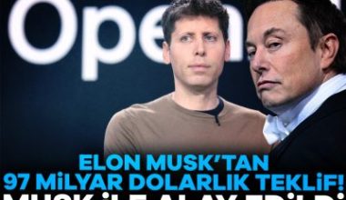 Amerikalı milyarder ve dünyanın en zengin insanı Elon Musk, başını