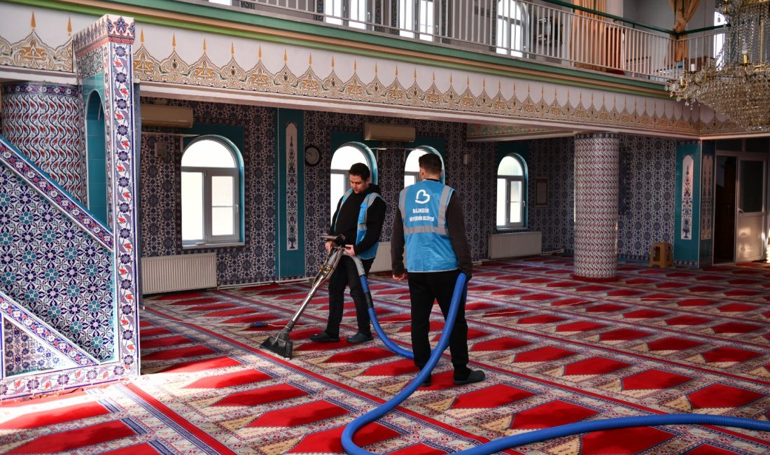 Balıkesir’de camiler Ramazan’a hazırlanıyor Balıkesir Büyükşehir Belediyesi, Ramazan Ayına sayılı günler kala tüm camilerde